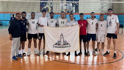 جامعة عين شمس يحصد الميدالية الذهبية في كرة اليد طالبات 