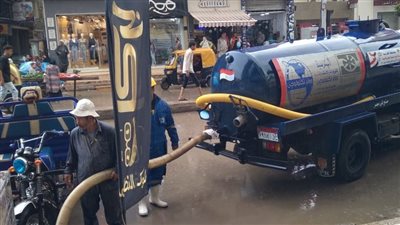 محافظ الغربية يشيد بجهود مواجهة الأمطار