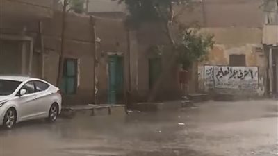 أمطار ورياح شديدة تضرب محافظة المنوفية 