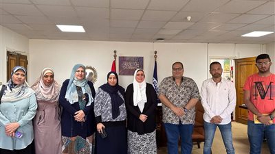 جامعة القناة تبحث التعاون الزراعي مع الهيئة القبطية الإنجيلية ومديرية الإسماعيلية