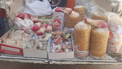 ضبط 573 قطعة حلوى غير صالحة للاستهلاك بالفيوم 