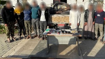 تفاصيل سقوط عصابة السرقات في القطامية 