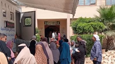 قافلة طبية مجانية بقرية أبو بكر الصديق بالبحيرة