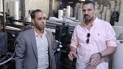 ضبط مصنع بلاستيك يعمل بدون تراخيص بإيتاي البارود