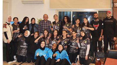 سمرة  يكرم آنسات الجياد 2010  لكرة اليد لتحقيق رابع كأس مصر