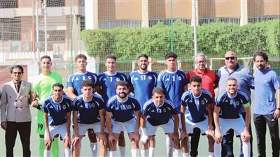 منتخب جامعة سوهاج لكرة القدم يصعد للمستوي الأول بدورة الشهيد الرفاعي 