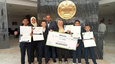  تعليم البحيرة ثاني الجمهورية فى المسابقة الوطنية لشباب المبتكرين 