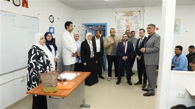 محافظ الجيزة يتفقد فرع التأمين الصحي بمدينة السادس من أكتوبر