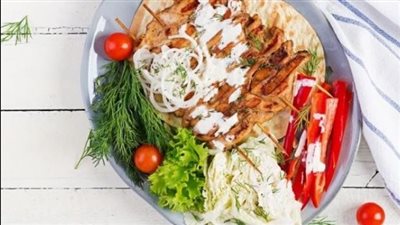 طريقة تحضير سلطة الشاورما بالبقدونس 