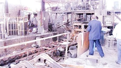 أفران الموت  فى مصانع الصلب الصيينه 