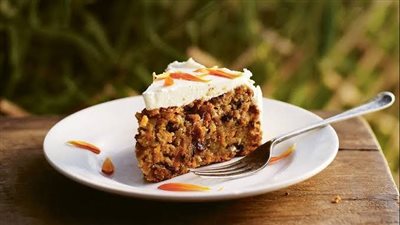 كيكة الجزر الصحية بالقرفة| حلوى شهية للرجيم بطعم غني ومكونات خفيفة