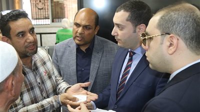 تسهيل الإجراءات  و سرعة إنهاء معاملات المواطنين في التصالح بكفرالشيخ