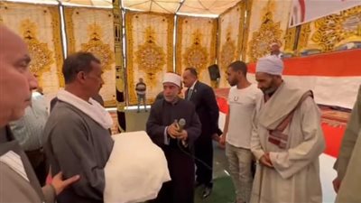 إنهاء خصومة ثأرية بين عائلتين بالفيوم