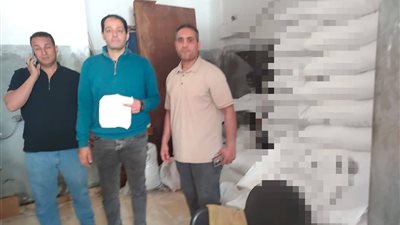ضبط مركز تعبئة سكر ومخزن مواد غذائيّة بدون ترخيص بالبحيرة