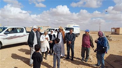 بحوث الصحراء يواصل دعم مزارعي ومربي مطروح بقوافل بيطرية مجانية