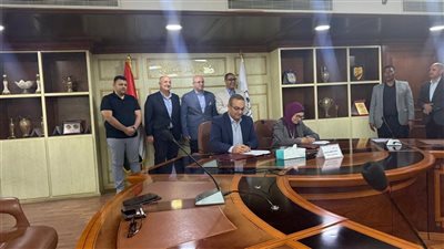 بحضور محافظ بني سويف تيتان مصر توقع بروتوكول لتطوير العناية المركزة بمستشفى الصدر