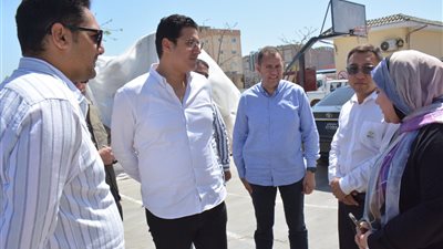  نائب محافظ الدقهلية يتفقد مشروعات المنطقة الصناعية بجمصه