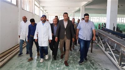 محافظ السويس يتفقد مطاحن شرق الدلتا وصوامع عتاقة  