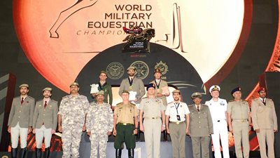 استمرار فعاليات بطولة العالم العسكرية للفروسية الـ 25 لقفز الحواجز بالعاصمة الإدارية