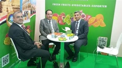 المنسي يدعم المصدريين المصريين خلال تواجده بمعرض ماك فروت 2025 بإيطاليا