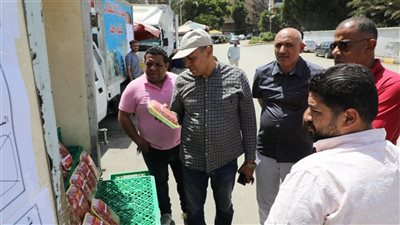محافظ الجيزة: تشغيل سوق اليوم الواحد بحي إمبابة وتوافد المواطنين عليه