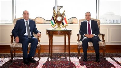 وزير‎ الخارجية والهجرة يستقبل نائب رئيس دولة فلسطين