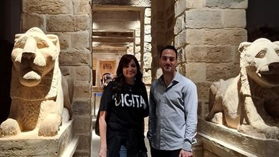 المتحف اليوناني بالإسكندرية يستقبل ذوى الاحتياجات الخاصة 