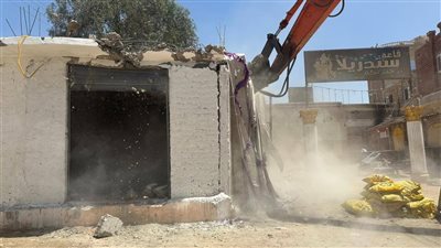 تنفيذ 22 إزالة لتعديات بمركزين شمال قنا 