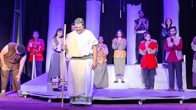 قومية الفيوم تواصل ليالي العرض المسرحي 