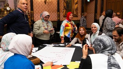 ورشة عمل بالمركز المصري الألماني لـ14 جمعية أهلية لتفعيل قاعات تدريب الشباب بالمحافظات