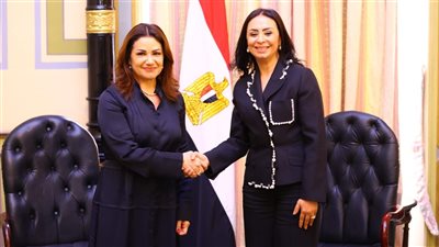 وزيرة التضامن تبحث مع نظيرتها اللبنانية التعاون المشترك 