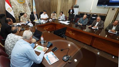 سكرتير عام كفر الشيخ يتابع إعداد تنفيذ مشروع التدريب العملي المشترك «صقر»