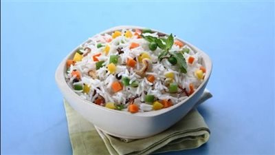 طريقة عمل أرز بسمتي بالخضار للدايت| خفيفة وصحية