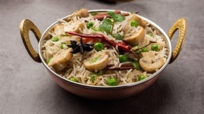 طريقة عمل برياني بالمشروم