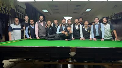 الصيد يتأهل لنهائى كأس مصر للبلياردو سنوكر
