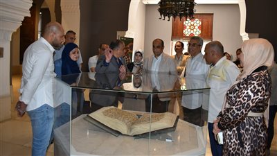  الأمين العام للمجلس الأعلى للآثار يتفقد المنطقة الأثرية بمجمع الأديان بمصر القديمة