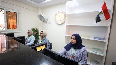 محافظ كفر الشيخ يفتتح مركز خدمة مواطنين إبشان التمويني المطور 