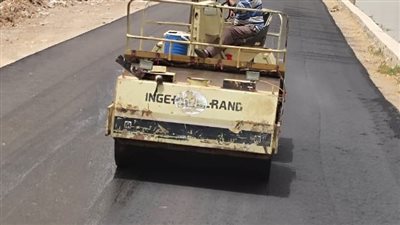 محافظ الغربية يتابع أعمال الرصف بكورنيش المحلة الجديد