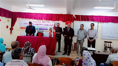 مدير تعليم الفيوم يتابع تدريب 