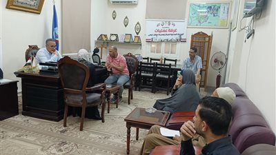 عقد لقاءات جماهيرية لبحث مشاكل المواطنين بمركزى حوش عيسى والدلنجات