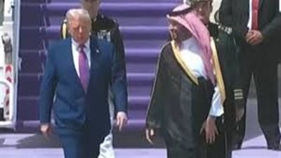 ولي العهد السعودي يستقبل ترامب في الدرعية