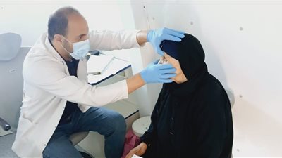  1457 مستفيد من القافلة الطبية بقرية الخليج مركز المنصورة 