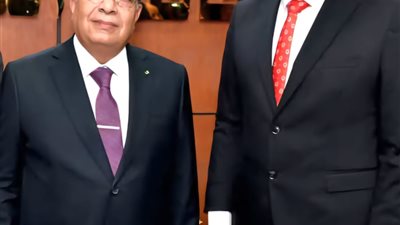 محافظ الدقهلية يهنئ وكيل وزارة الصحة لفوزه بلقب الطبيب المثالي