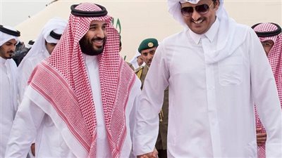 ولي العهد السعودي وأمير قطر يبحثان مستجدات الأوضاع الإقليمية والدولية