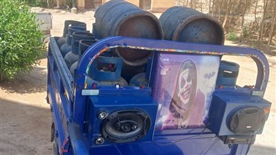 ضبط اسطوانات بوتاجاز منزلي أثناء بيعها دون ترخيص بالفيوم 