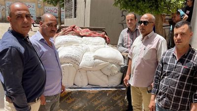 ضبط حالات تجميع وتصرّف في 1390 كيلو دقيق بالفيوم 