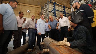 محافظ  البحر الأحمر يتفقد جاهزية محطة مياه الشرب بالغردقة لمواجهة موسم الصيف 