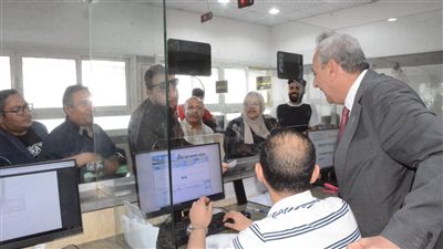 محافظ الغربية يتابع مستوى الخدمات بالمركز التكنولوجي 