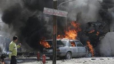 انفجار سيارة مفخخة أمام وزارة النفط اليمنية