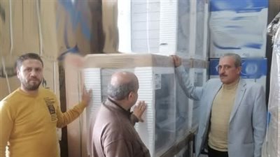 ضبط 100 جهاز كهربائي ومنزلي دون فواتير بمحافظة الشرقية